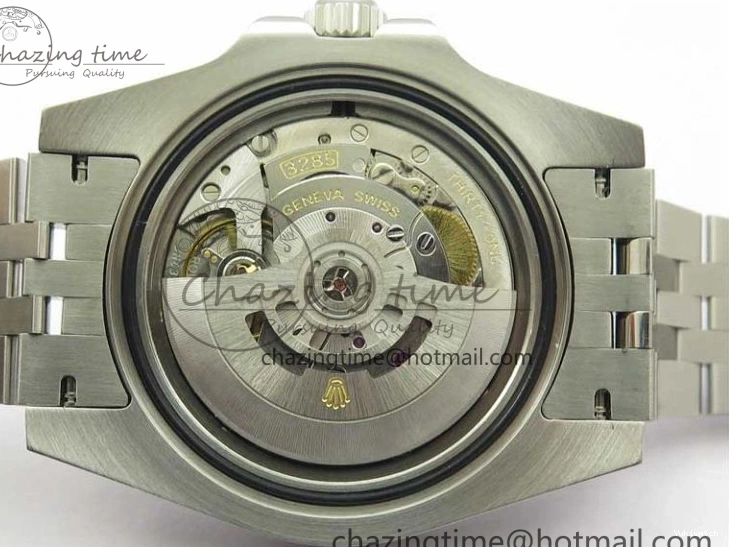 Jubilee Bezel Best II Blue Diamonds GMF Red SA3285 CHS Steel 904L Black On Dial V3 GMT-Master Bracelet Edition 0401